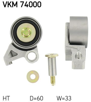 Rolka napinacza, pasek rozrządu SKF VKM 74000
