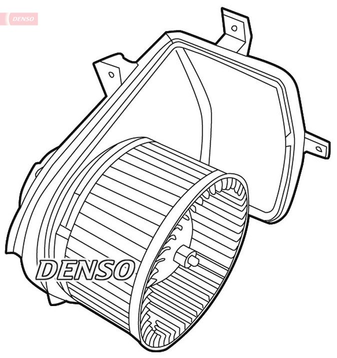 Silnik elektryczny, dmuchawa wnętrza DENSO DEA32001