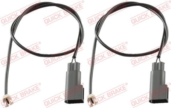 Styk ostrzegawczy, zużycie okładzin hamulcowych QUICK BRAKE ws 0312 a