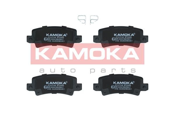 Zestaw klocków hamulcowych, hamulce tarczowe KAMOKA JQ1013148