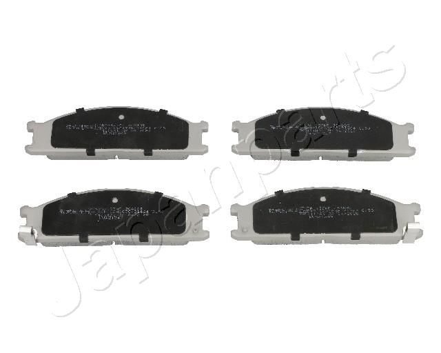 Zestaw klocków hamulcowych, hamulce tarczowe JAPANPARTS PA-137AF