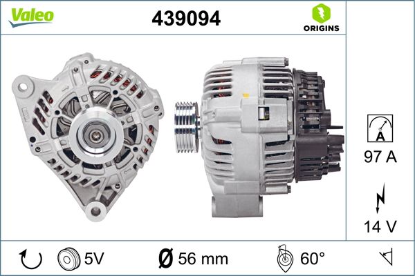Alternator VALEO 439094