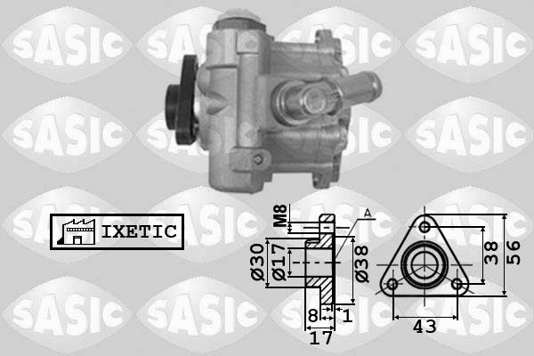 Pompa hydrauliczna, układ kierowniczy SASIC 7076051