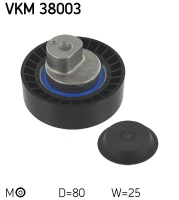Rolka napinacza, pasek klinowy wielorowkowy SKF VKM 38003