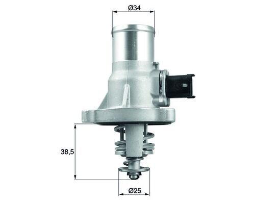 Termostat, płyn chłodzący MAHLE TM41105