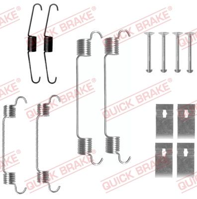 Zestaw akcesoriów, szczęki hamulcowe QUICK BRAKE 105-0833