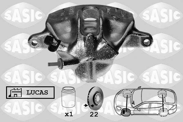 Zacisk hamulca SASIC 6504028