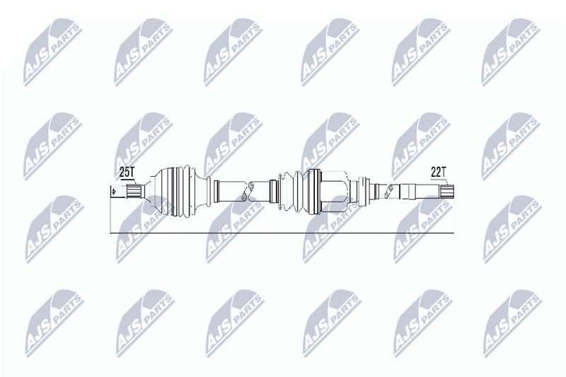 Wał napędowy NTY NPW-CT-011