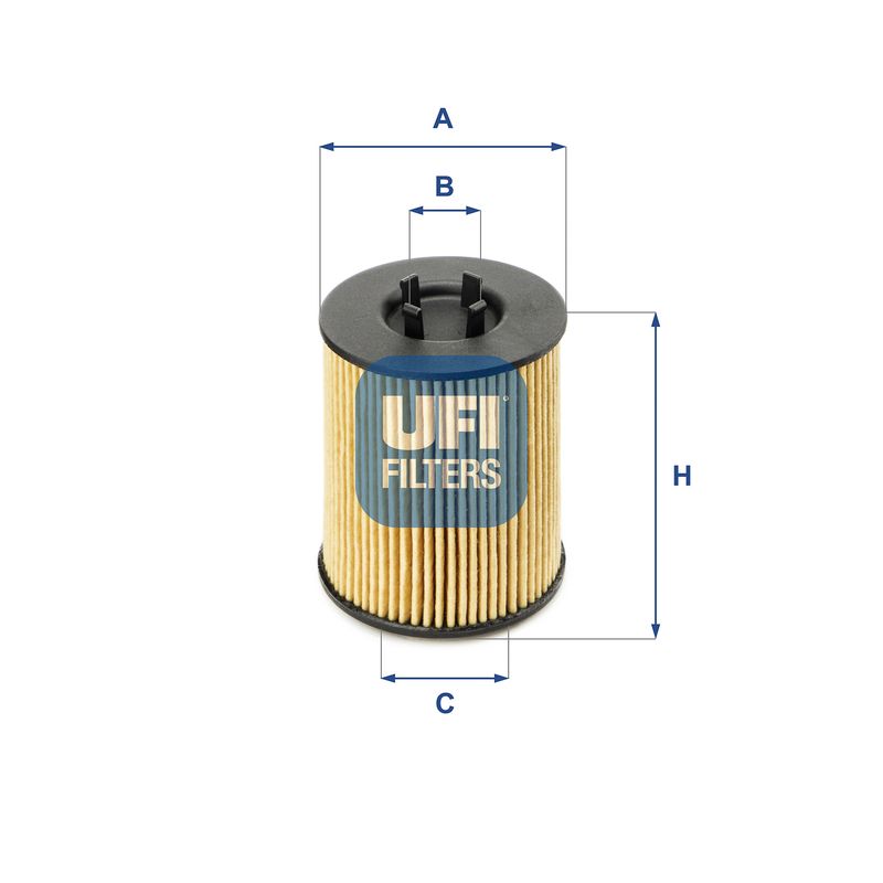 Filtr oleju UFI 25.017.00