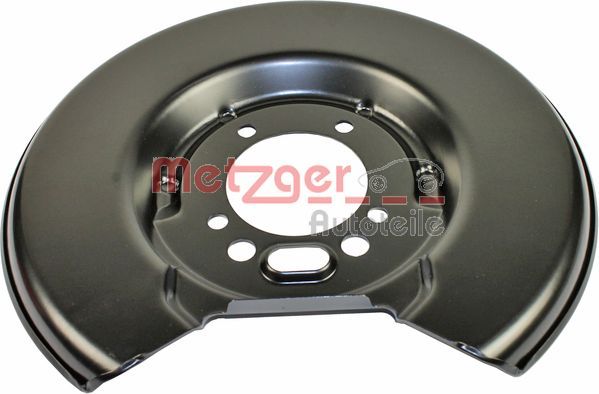 Panel rozbryzgiwujący, tarcza hamulcowa METZGER 6115114