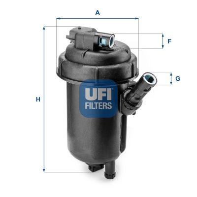 Filtr paliwa UFI 55.152.00