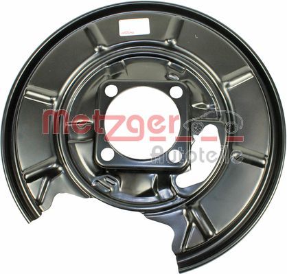 Panel rozbryzgiwujący, tarcza hamulcowa METZGER 6115038