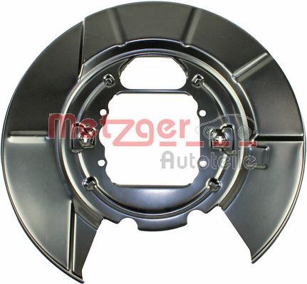 Panel rozbryzgiwujący, tarcza hamulcowa METZGER 6115045