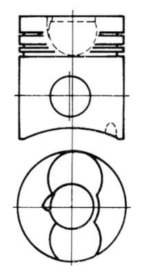 Tłok KOLBENSCHMIDT 93274600