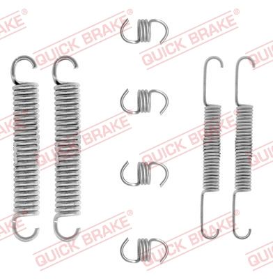 Zestaw akcesoriów, szczęki hamulcowe QUICK BRAKE 105-0662