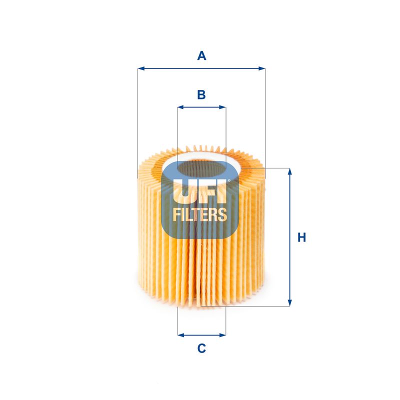 Filtr oleju UFI 25.150.00