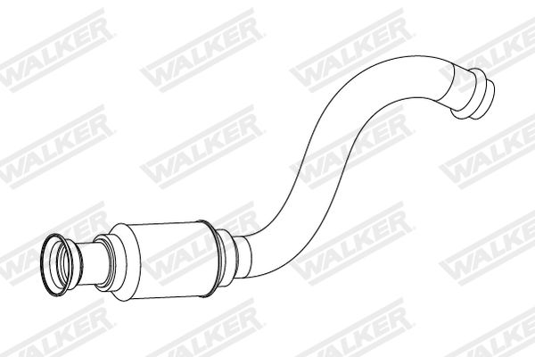 Rura wydechowa WALKER 10853