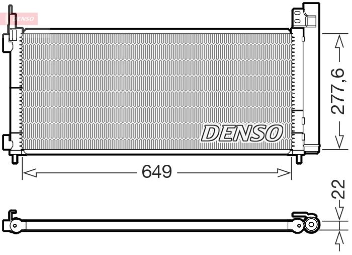 Skraplacz, klimatyzacja DENSO DCN51021