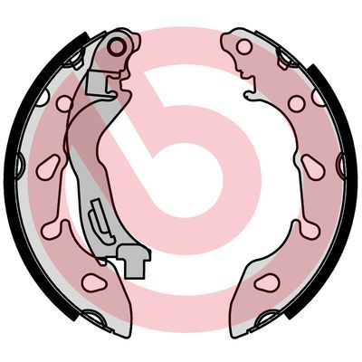 Zestaw szczęk hamulcowych BREMBO S 24 553