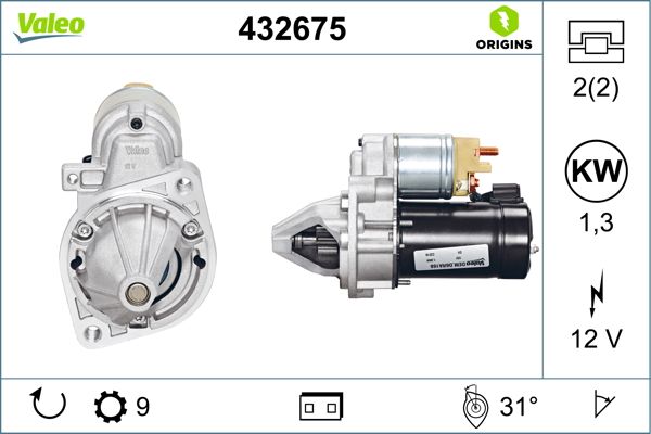 Rozrusznik VALEO 432675