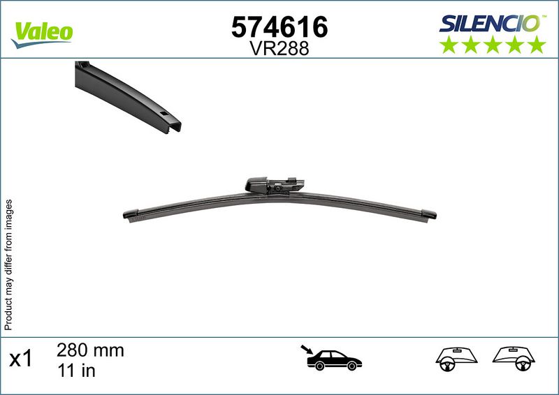 Pióro wycieraczki VALEO 574616