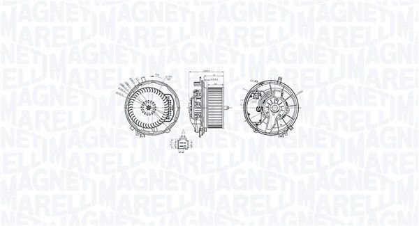 Wentylator wewnętrzny MAGNETI MARELLI 069412769010