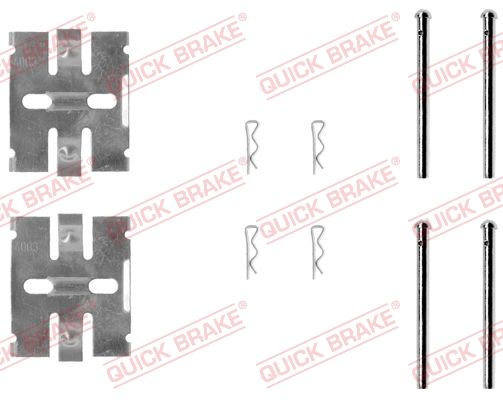 Zestaw akcesoriów, klocki hamulcowe QUICK BRAKE 109-0932