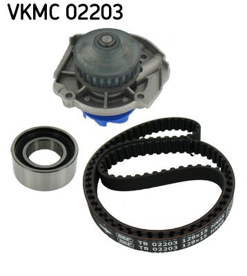 Pompa wody + zestaw paska rozrządu SKF VKMC 02203