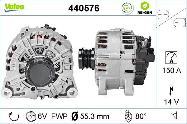 Alternator VALEO 440576