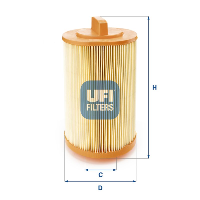 Filtr powietrza UFI 27.486.00