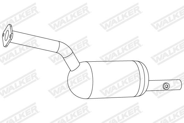 Katalizator WALKER 28858