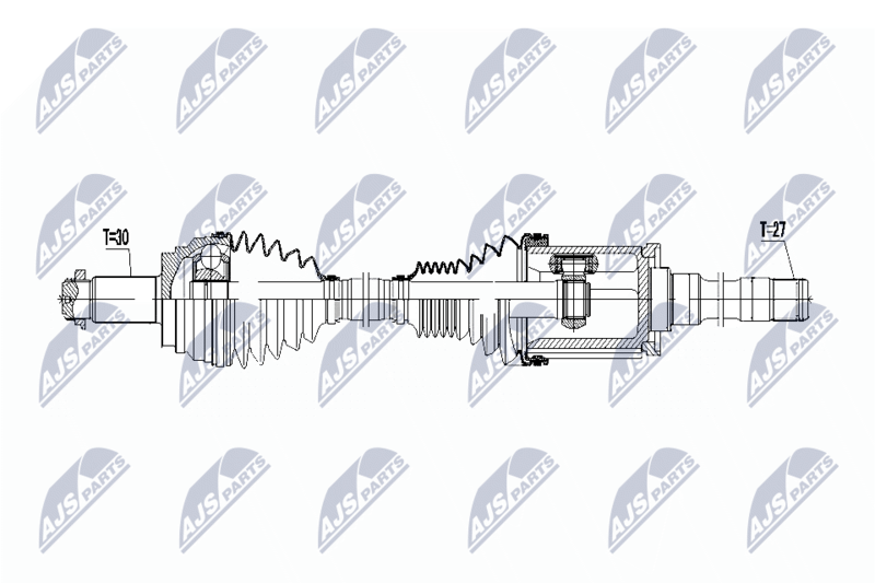 Wał napędowy NTY NPW-BM-040