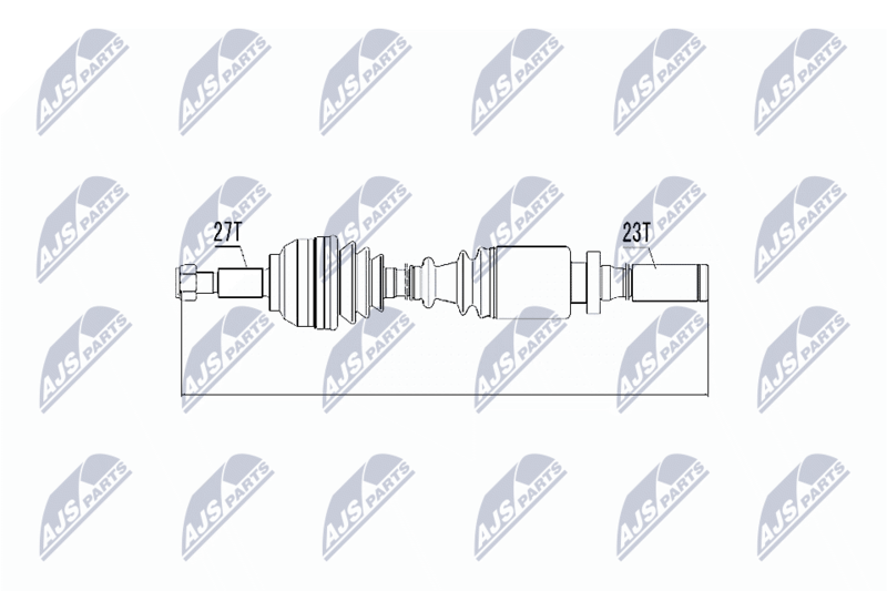 Wał napędowy NTY NPW-RE-004
