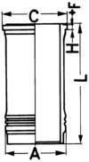 Tuleja cylindrowa KOLBENSCHMIDT 88645110