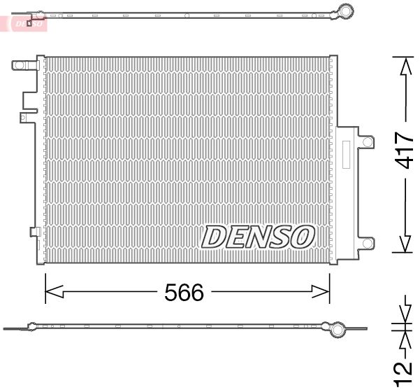 Skraplacz, klimatyzacja Denso DCN06017