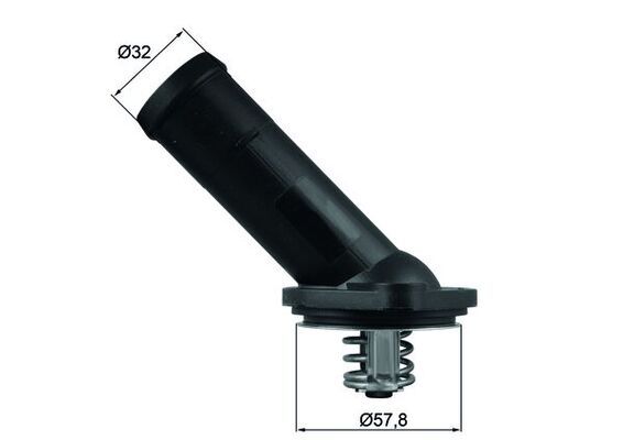 Termostat, płyn chłodzący MAHLE TI22592D