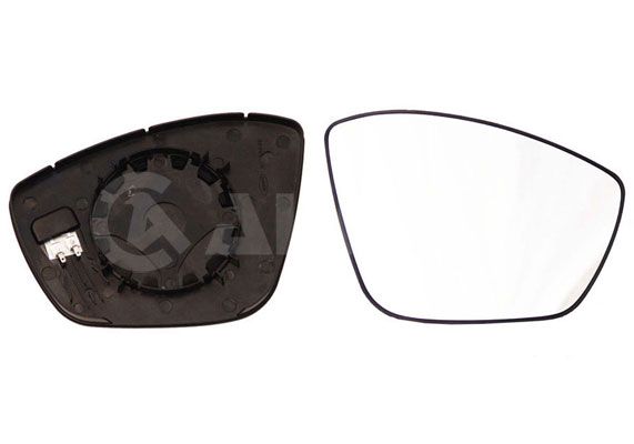 Szkło lusterka, lusterko zewnętrzne ALKAR 6432296
