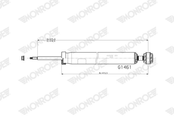 Amortyzator Monroe G1461