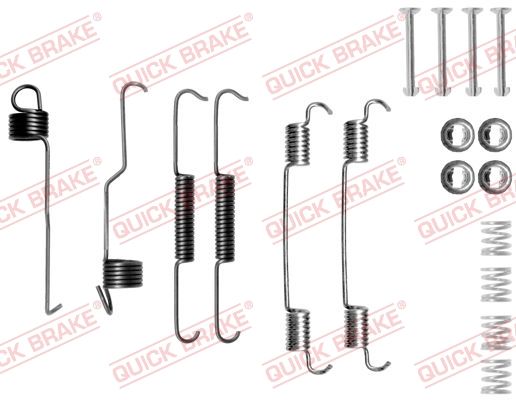 Zestaw akcesoriów, szczęki hamulcowe QUICK BRAKE 105-0804