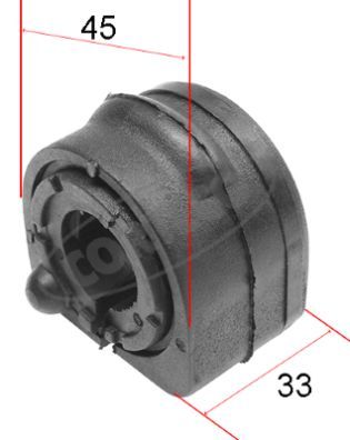 Zawieszenie, stabilizator CORTECO 80000459