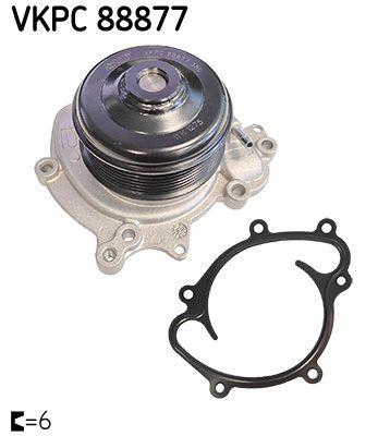 Pompa wody, chłodzenie silnika SKF VKPC88877