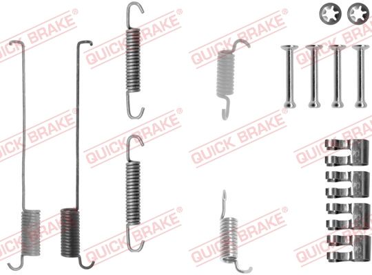 Zestaw akcesoriów, szczęki hamulcowe QUICK BRAKE 105-0739