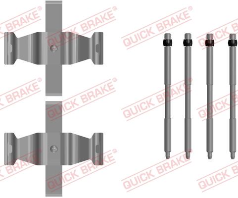 Zestaw akcesoriów, klocki hamulcowe QUICK BRAKE 109-0107