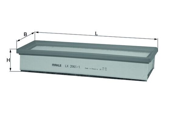 Filtr powietrza KNECHT LX 2061/1