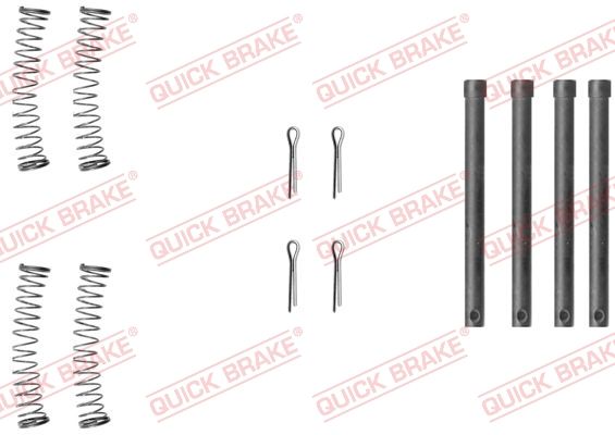 Zestaw akcesoriów, klocki hamulcowe QUICK BRAKE 109-1210