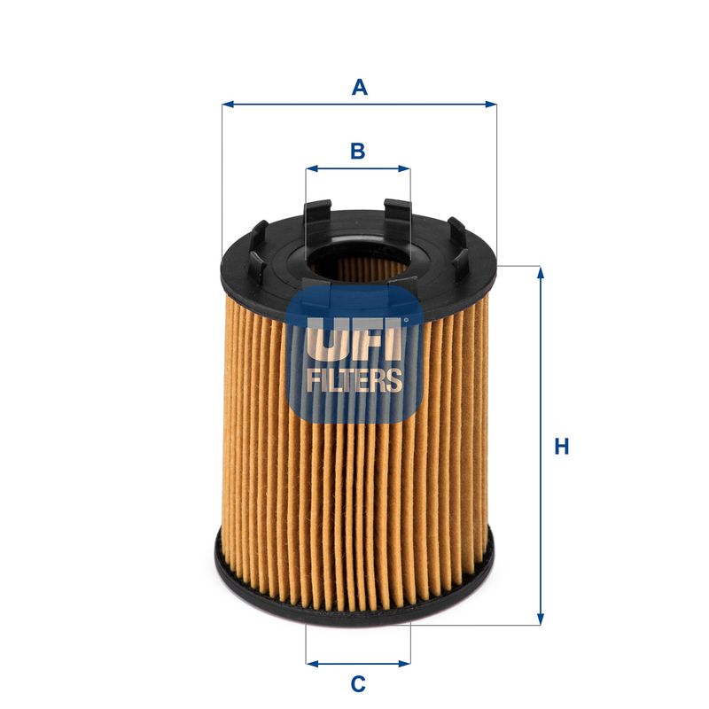 Filtr oleju UFI 25.043.00