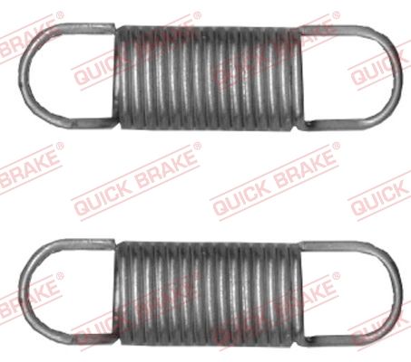 Zestaw naprawczy, dźwignia hamulca postojowego (zacisk) QUICK BRAKE 113-0523