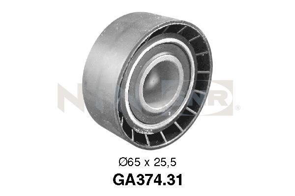 Rolka napinacza, pasek klinowy wielorowkowy SNR GA374.31