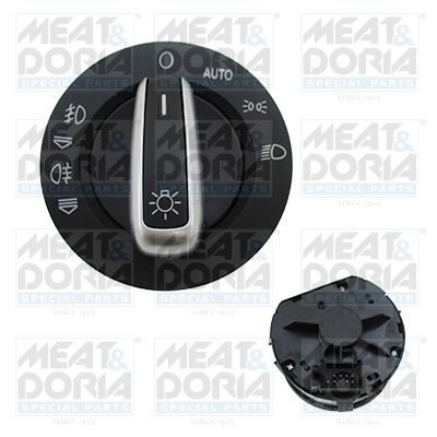 Przełącznik, światła główne MEAT & DORIA 23826