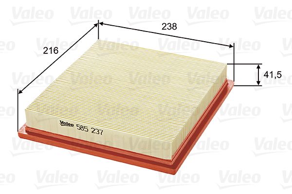 Filtr powietrza VALEO 585237